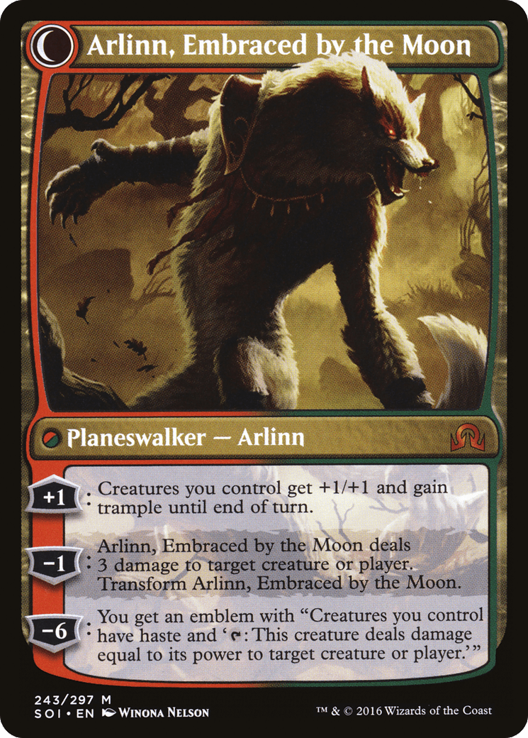 Arlinn Kord // Arlinn, Embraced by the Moon [Secret Lair: From Cute to Brute] MTG Single Magic: The Gathering  | Multizone: Comics And Games