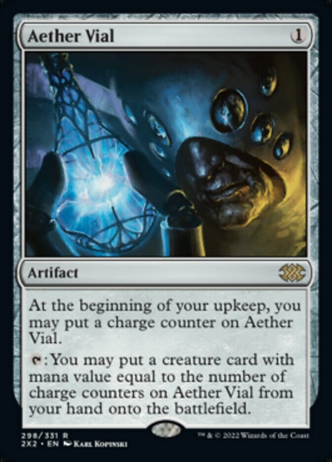 Aether Vial [Double Masters 2022] MTG Single Magic: The Gathering  | Multizone: Comics And Games