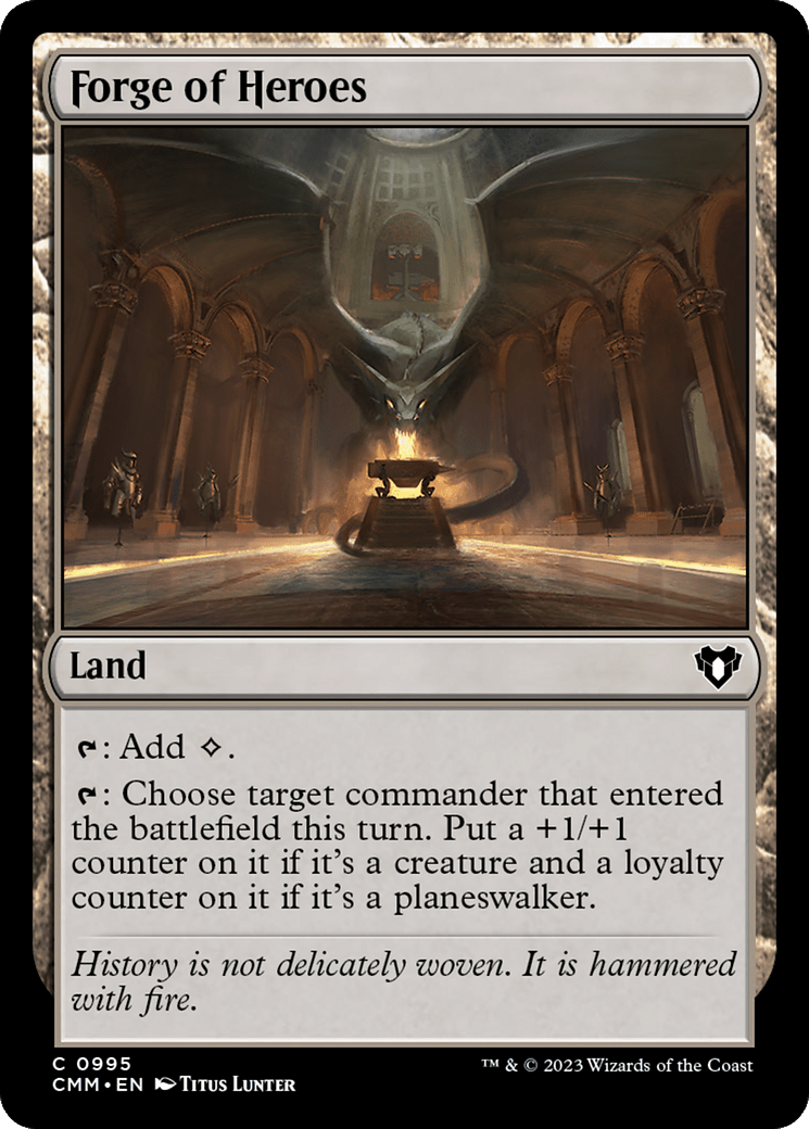 Forge of Heroes [Commander Masters] MTG Single Magic: The Gathering  | Multizone: Comics And Games