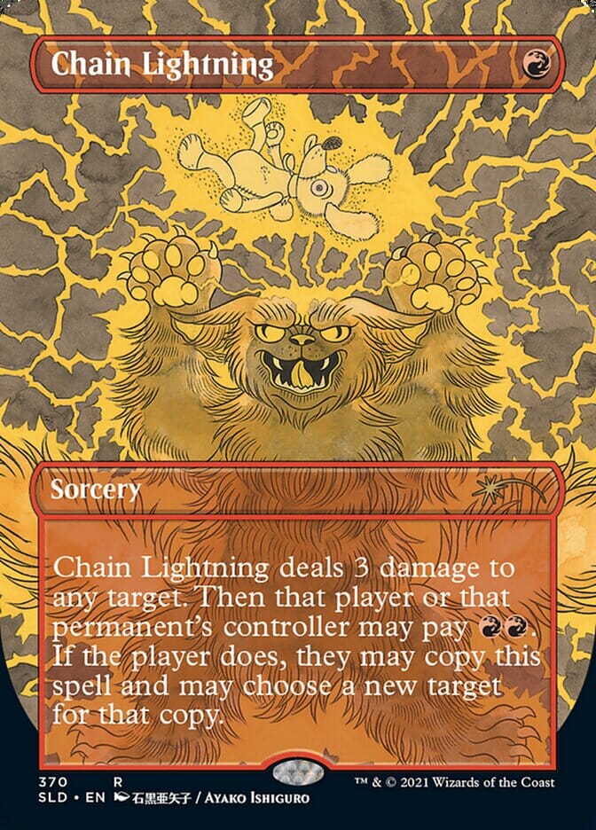 Chain Lightning [Secret Lair Drop Series] MTG Single Magic: The Gathering  | Multizone: Comics And Games