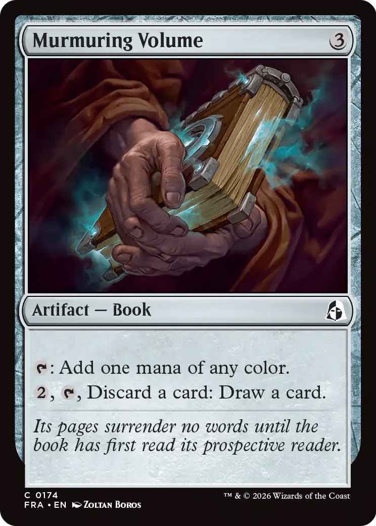 Murmuring Volume [Reality Fracture] MTG Single Magic: The Gathering  | Multizone: Comics And Games