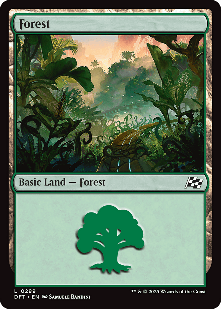 Forest (0289) [Aetherdrift] MTG Single Magic: The Gathering  | Multizone: Comics And Games