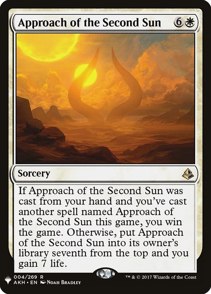 Approach of the Second Sun [Mystery Booster] MTG Single Magic: The Gathering  | Multizone: Comics And Games