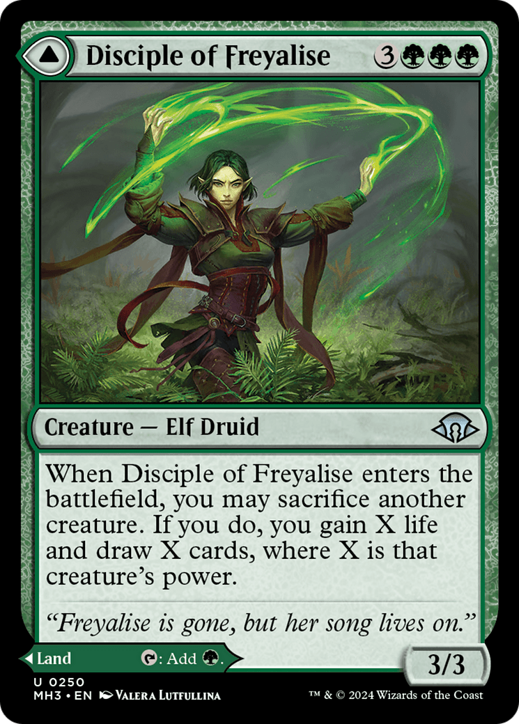 Disciple of Freyalise [Modern Horizons 3] MTG Single Magic: The Gathering  | Multizone: Comics And Games