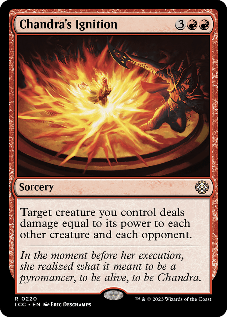 Chandra's Ignition [The Lost Caverns of Ixalan Commander] MTG Single Magic: The Gathering  | Multizone: Comics And Games