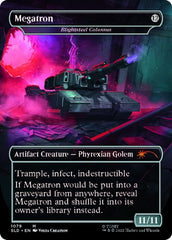 Blightsteel Colossus - Megatron (Borderless) [Secret Lair Drop Series] MTG Single Magic: The Gathering  | Multizone: Comics And Games