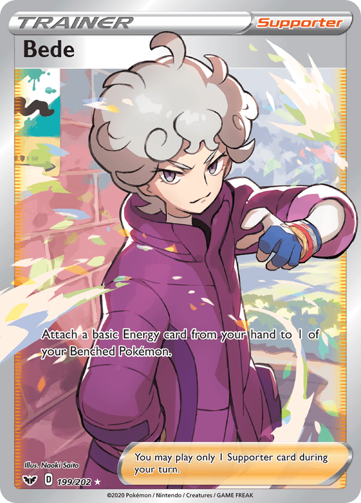Bede (199/202) [Sword & Shield: Base Set] Pokemon Single Pokémon  | Multizone: Comics And Games