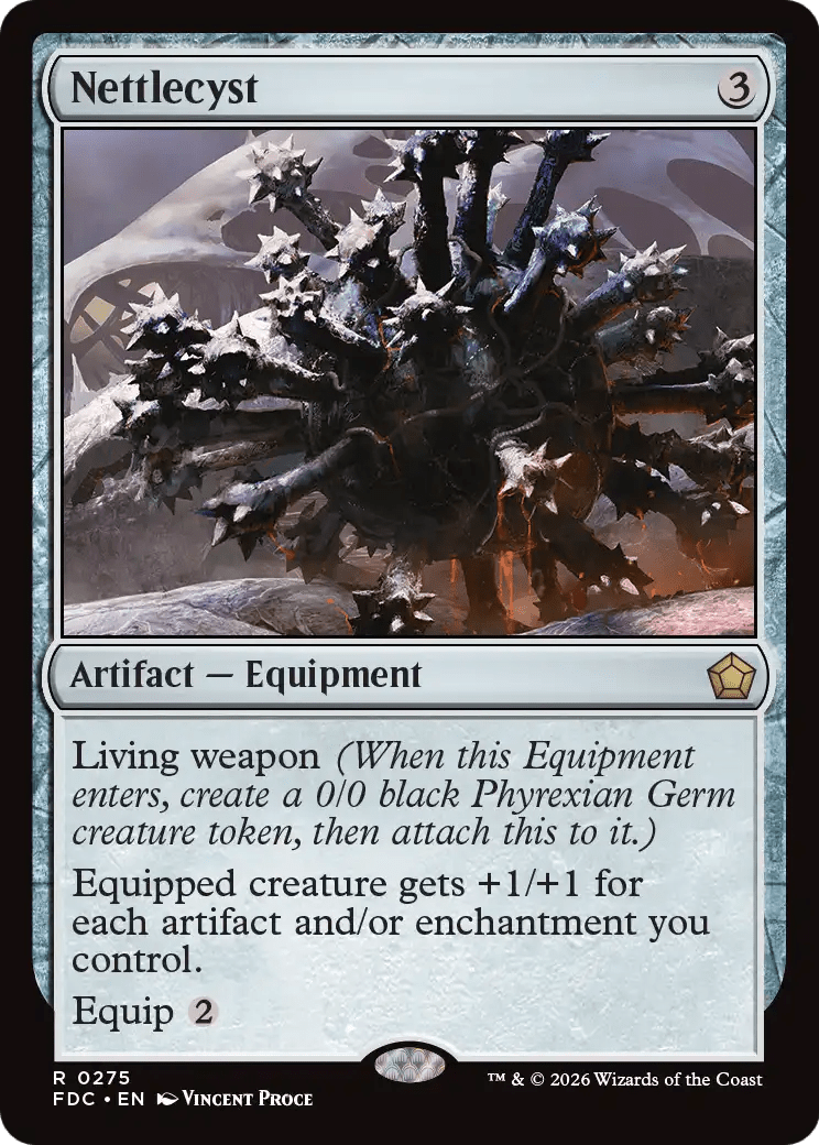 Nettlecyst [Foundations Commander] MTG Single Magic: The Gathering  | Multizone: Comics And Games