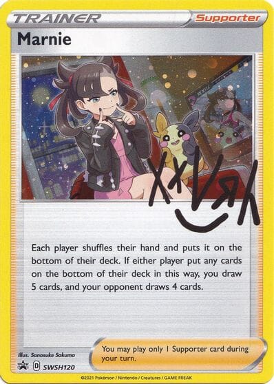 Marnie (SWSH120) [Sword & Shield: Black Star Promos] Pokemon Single Pokémon  | Multizone: Comics And Games