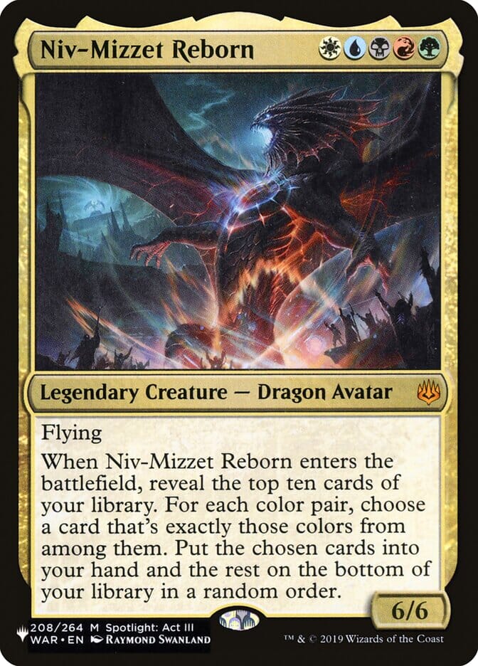 Niv-Mizzet Reborn [The List] MTG Single Magic: The Gathering  | Multizone: Comics And Games