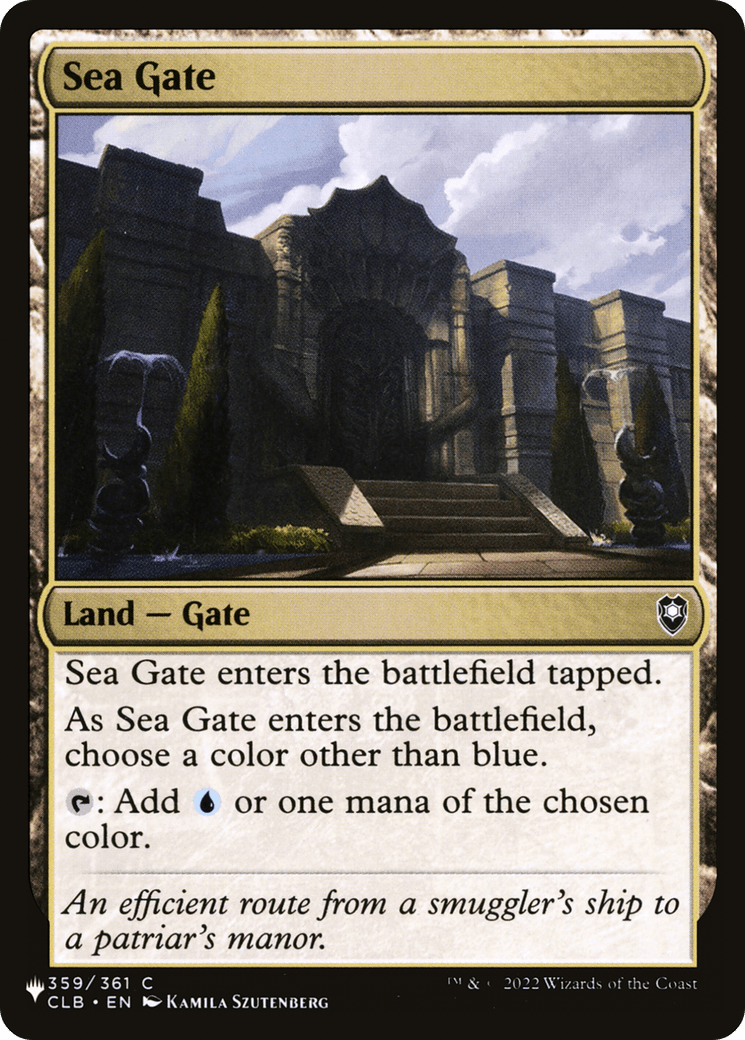 Sea Gate [The List] MTG Single Magic: The Gathering  | Multizone: Comics And Games
