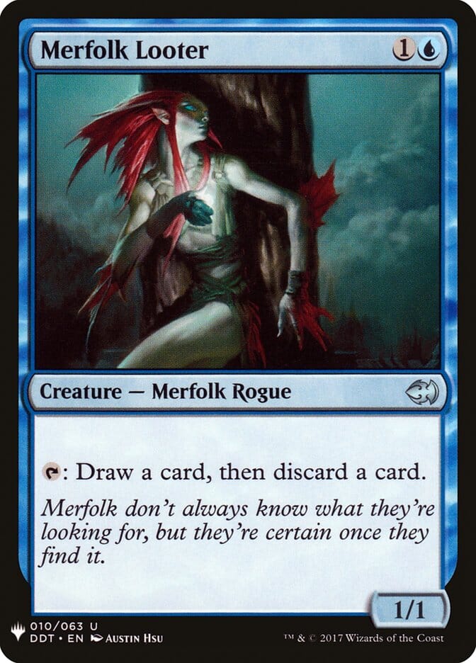 Merfolk Looter [Mystery Booster] MTG Single Magic: The Gathering  | Multizone: Comics And Games