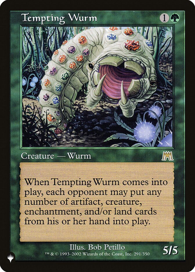 Tempting Wurm [The List] MTG Single Magic: The Gathering  | Multizone: Comics And Games