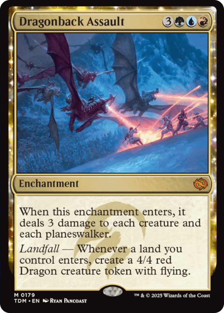 Dragonback Assault [Tarkir: Dragonstorm] MTG Single Magic: The Gathering  | Multizone: Comics And Games