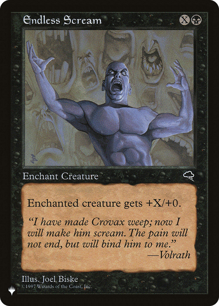 Endless Scream [The List] MTG Single Magic: The Gathering  | Multizone: Comics And Games