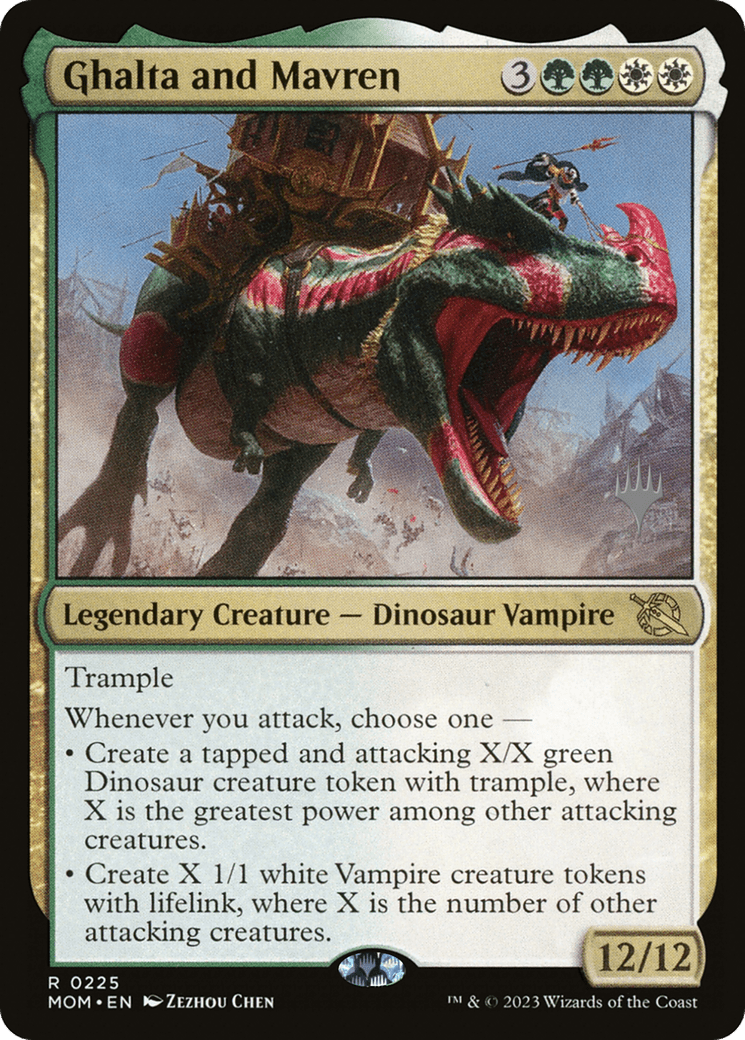 Ghalta and Mavren (Promo Pack) [March of the Machine Promos] MTG Single Magic: The Gathering  | Multizone: Comics And Games