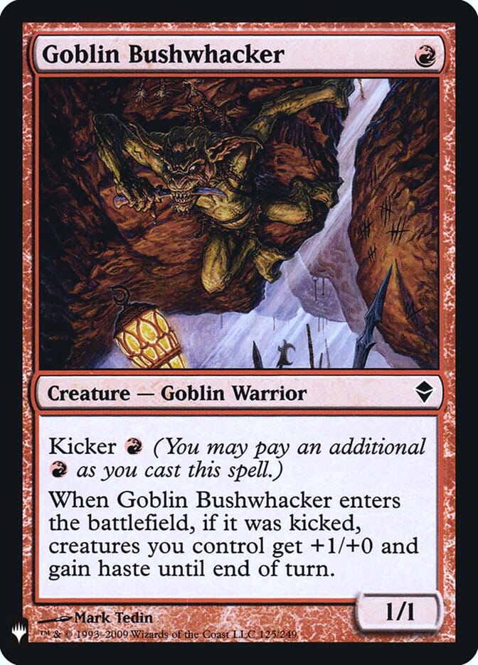 Goblin Bushwhacker [Mystery Booster] MTG Single Magic: The Gathering  | Multizone: Comics And Games