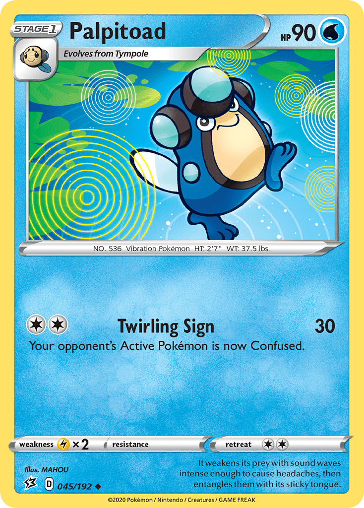 Palpitoad (045/192) [Sword & Shield: Rebel Clash] Pokemon Single Pokémon  | Multizone: Comics And Games