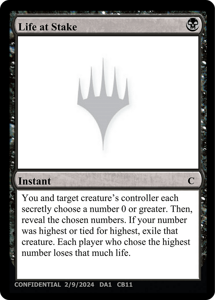 Life at Stake [Unknown Event] MTG Single Magic: The Gathering  | Multizone: Comics And Games