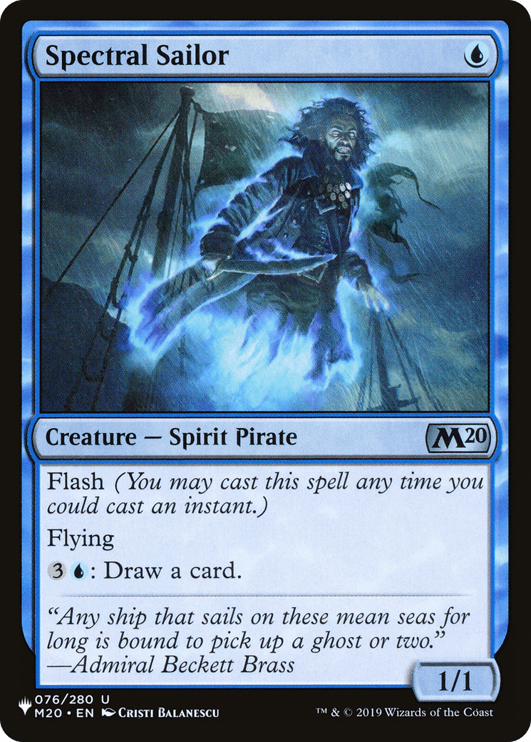 Spectral Sailor [The List] MTG Single Magic: The Gathering  | Multizone: Comics And Games