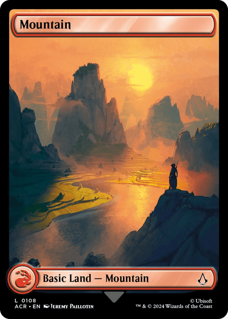 Mountain (0108) [Assassin's Creed] MTG Single Magic: The Gathering  | Multizone: Comics And Games