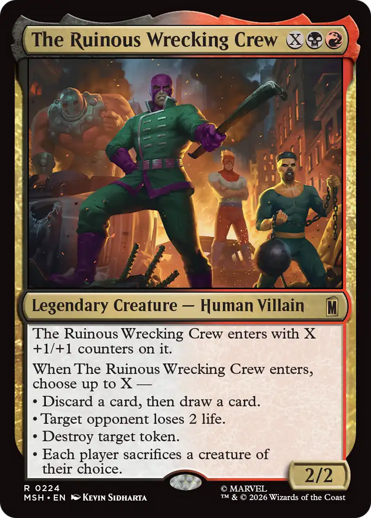 The Ruinous Wrecking Crew [Marvel Super Heroes] | Multizone: Comics And Games