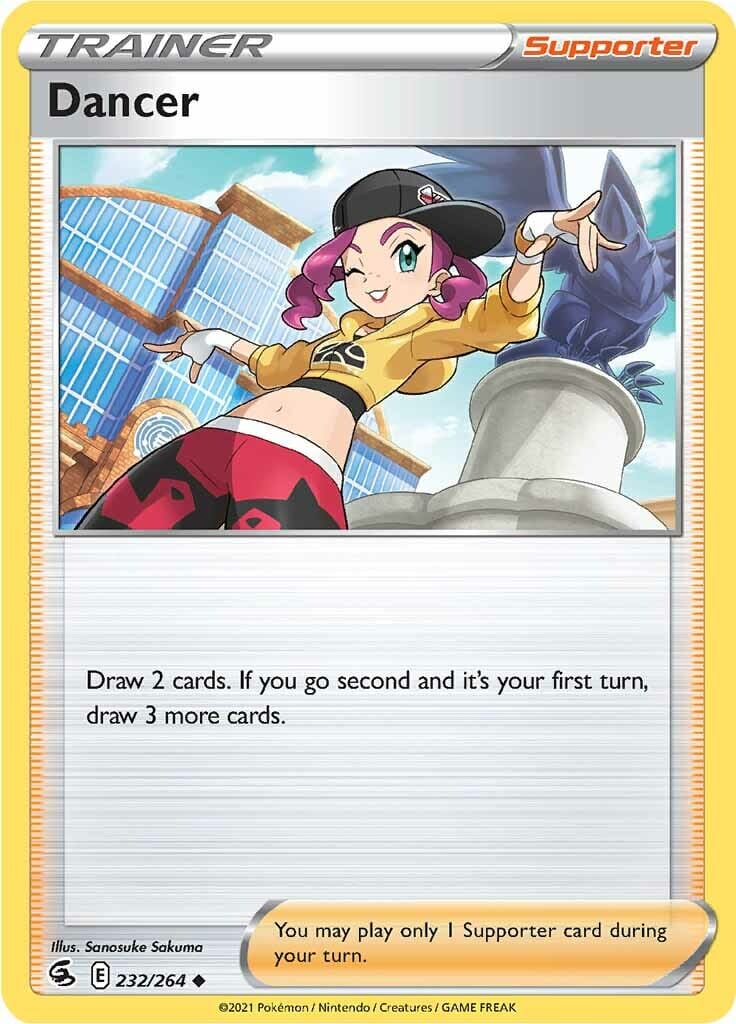 Dancer (232/264) [Sword & Shield: Fusion Strike] Pokemon Single Pokémon  | Multizone: Comics And Games