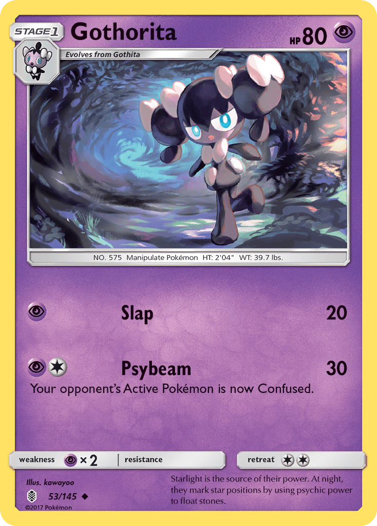Gothorita (53/145) [Sun & Moon: Guardians Rising] Pokemon Single Pokémon  | Multizone: Comics And Games