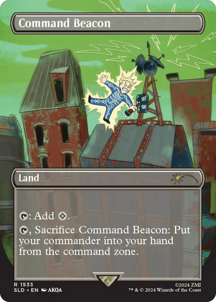 Command Beacon [Secret Lair Drop Series] MTG Single Magic: The Gathering  | Multizone: Comics And Games
