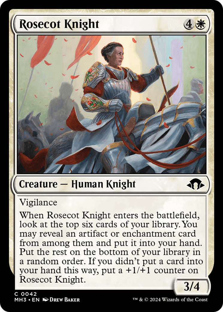 Rosecot Knight [Modern Horizons 3] MTG Single Magic: The Gathering  | Multizone: Comics And Games