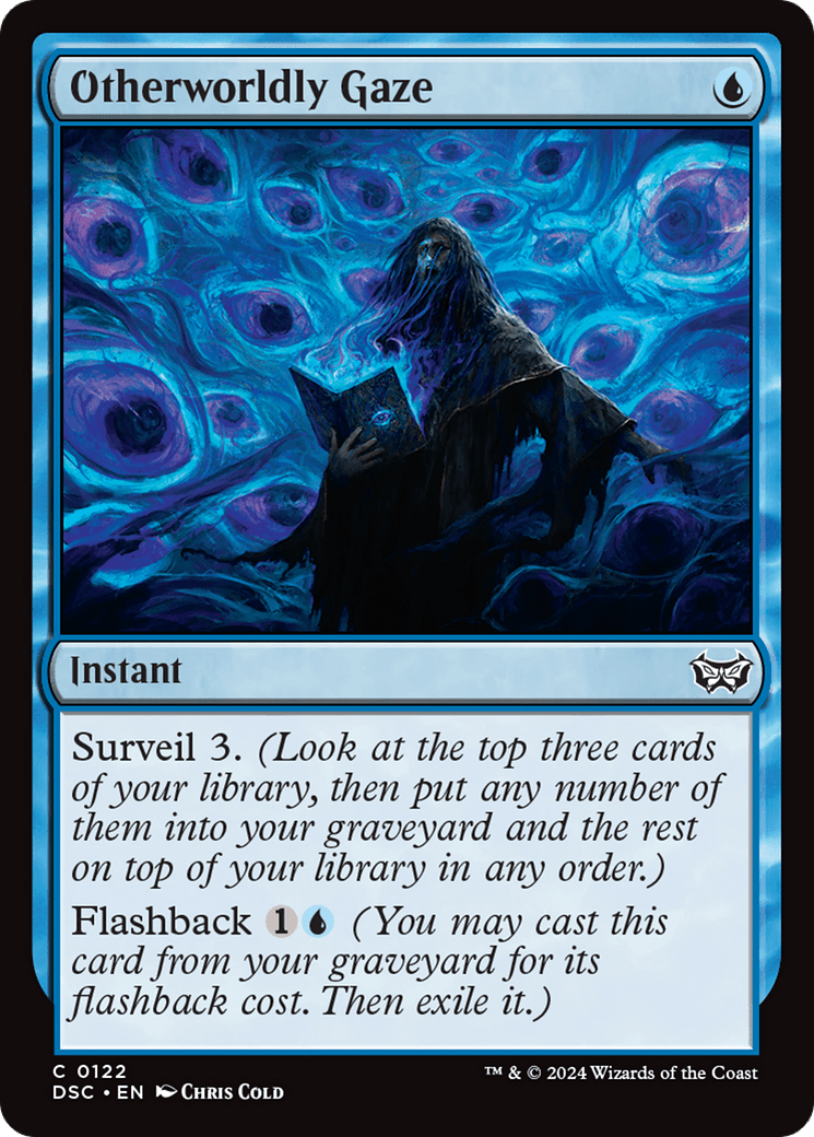 Otherworldly Gaze [Duskmourn: House of Horror Commander] MTG Single Magic: The Gathering  | Multizone: Comics And Games