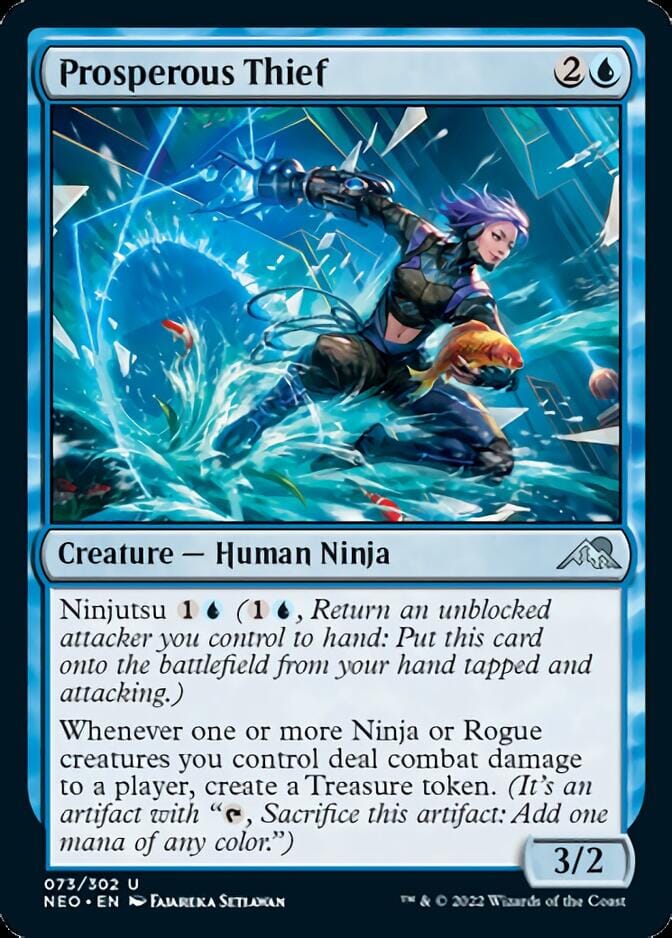 Prosperous Thief [Kamigawa: Neon Dynasty] MTG Single Magic: The Gathering  | Multizone: Comics And Games