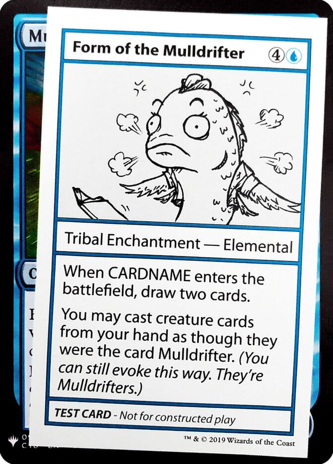 Form of the Mulldrifter [Mystery Booster Playtest Cards] MTG Single Magic: The Gathering  | Multizone: Comics And Games