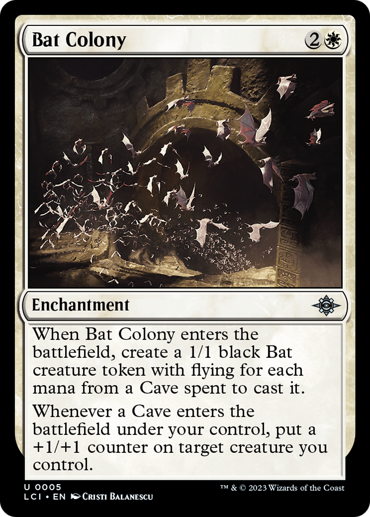 Bat Colony [The Lost Caverns of Ixalan] | Multizone: Comics And Games