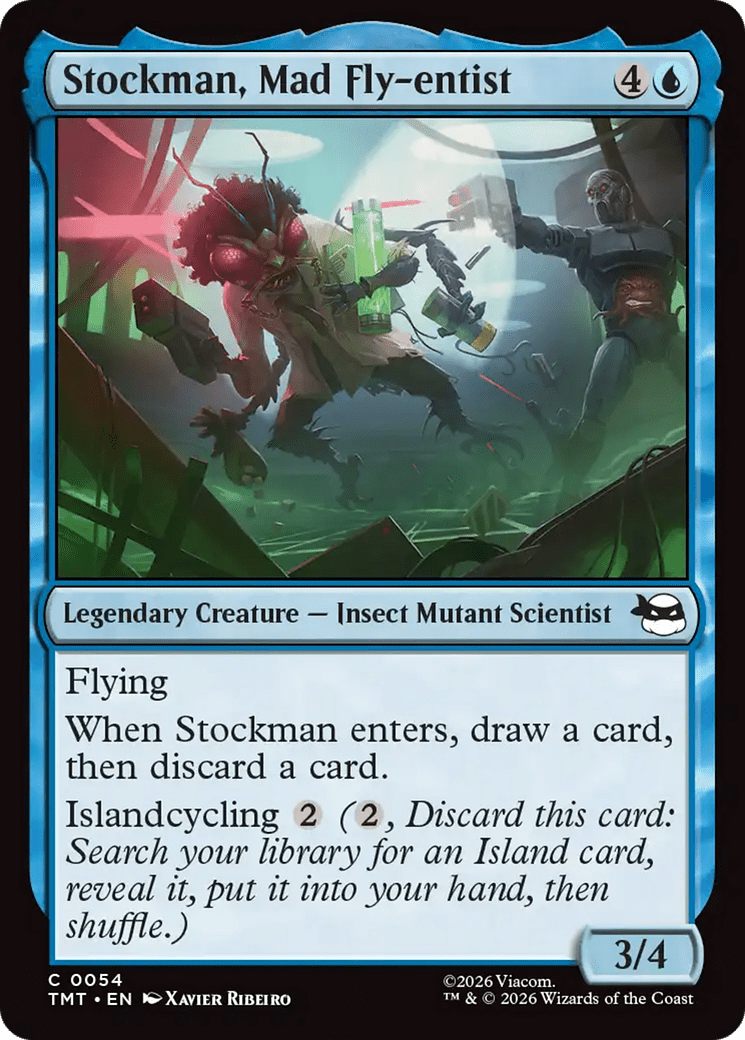 Stockman, Mad Fly-entist [Teenage Mutant Ninja Turtles] MTG Single Magic: The Gathering  | Multizone: Comics And Games