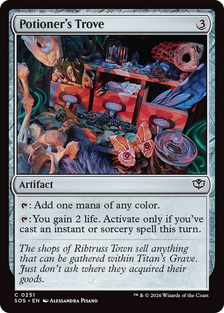 Potioner's Trove [Secrets of Strixhaven] MTG Single Magic: The Gathering  | Multizone: Comics And Games