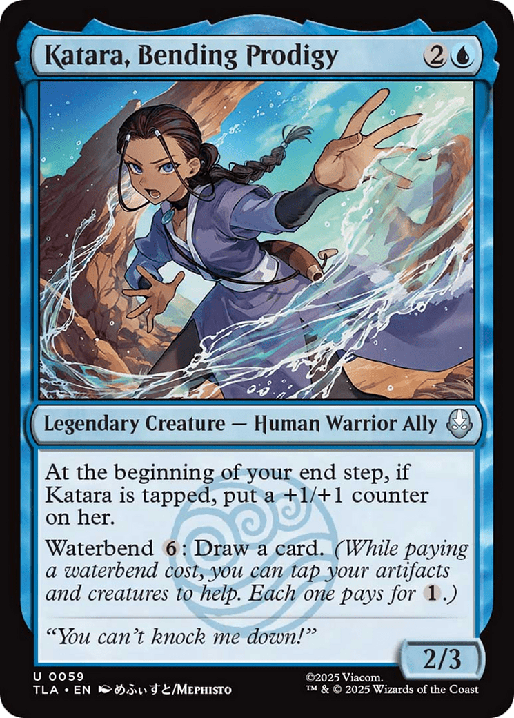 Katara, Bending Prodigy [Avatar: The Last Airbender] MTG Single Magic: The Gathering  | Multizone: Comics And Games