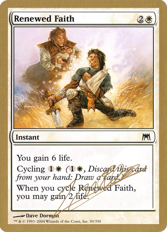 Renewed Faith (Julien Nuijten) [World Championship Decks 2004] MTG Single Magic: The Gathering  | Multizone: Comics And Games