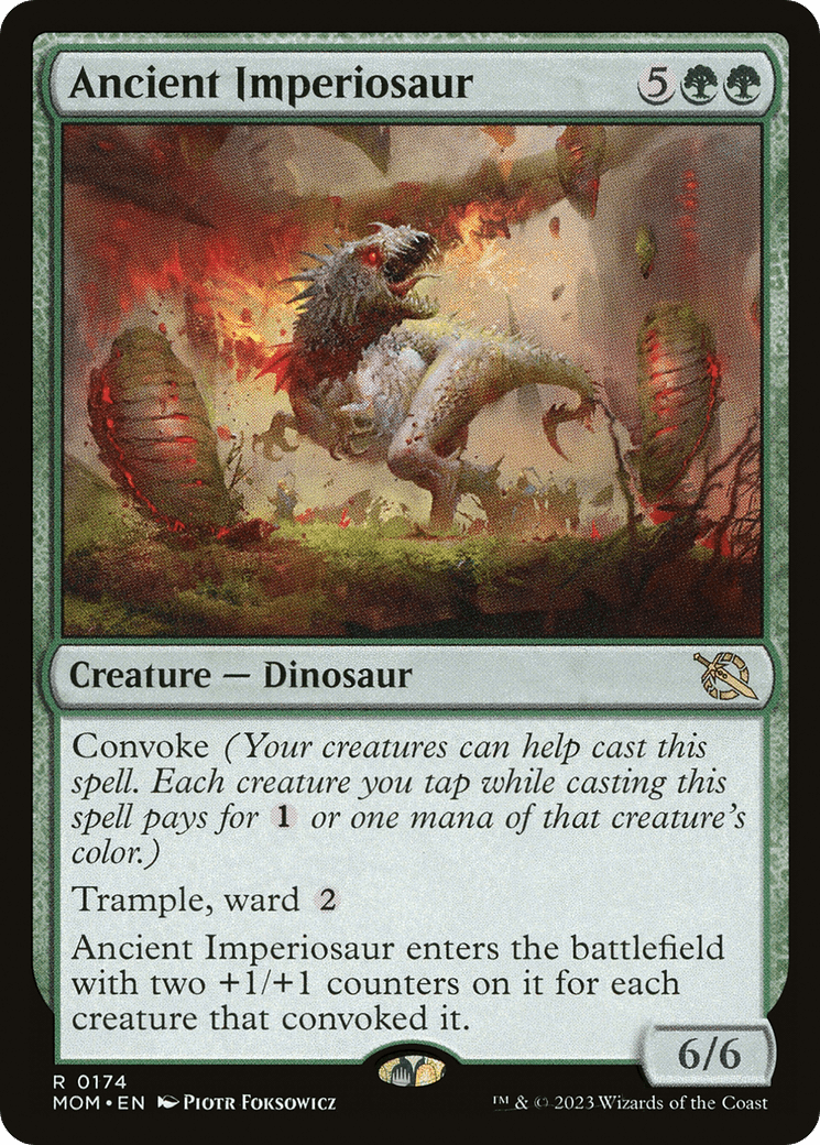 Ancient Imperiosaur [March of the Machine] MTG Single Magic: The Gathering  | Multizone: Comics And Games