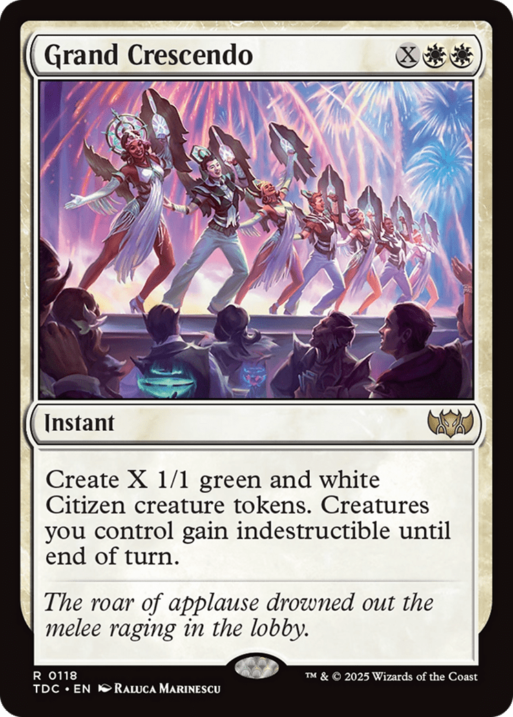 Grand Crescendo [Tarkir: Dragonstorm Commander] MTG Single Magic: The Gathering  | Multizone: Comics And Games