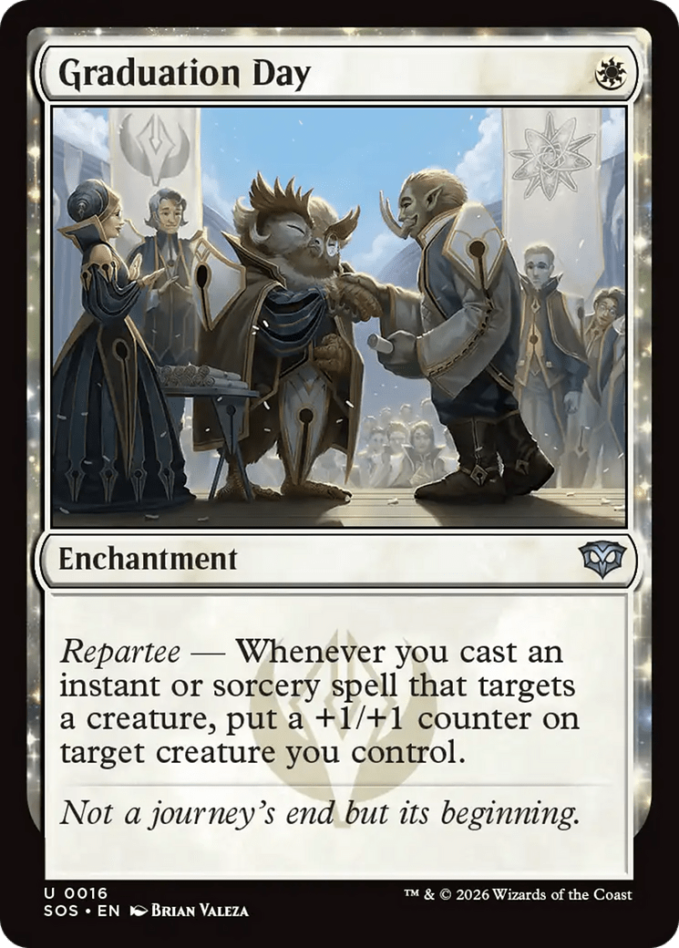 Graduation Day [Secrets of Strixhaven] MTG Single Magic: The Gathering  | Multizone: Comics And Games