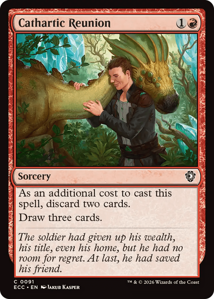 Cathartic Reunion [Lorwyn Eclipsed Commander] MTG Single Magic: The Gathering  | Multizone: Comics And Games
