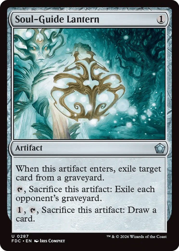 Soul-Guide Lantern [Foundations Commander] MTG Single Magic: The Gathering  | Multizone: Comics And Games