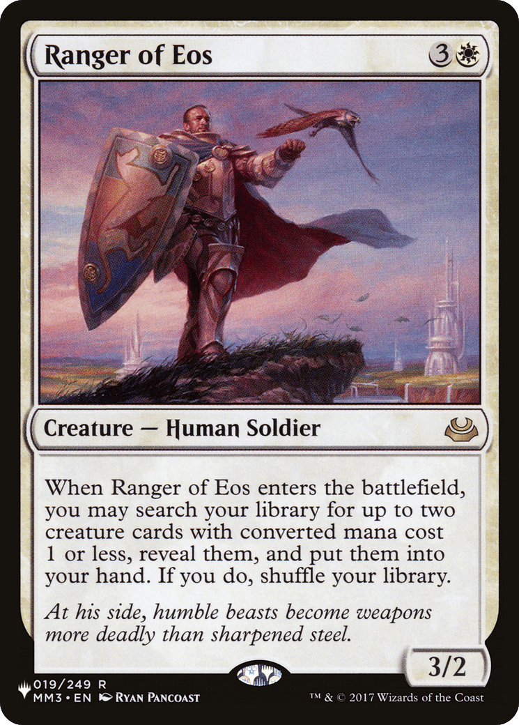 Ranger of Eos (MM3) [The List] MTG Single Magic: The Gathering  | Multizone: Comics And Games