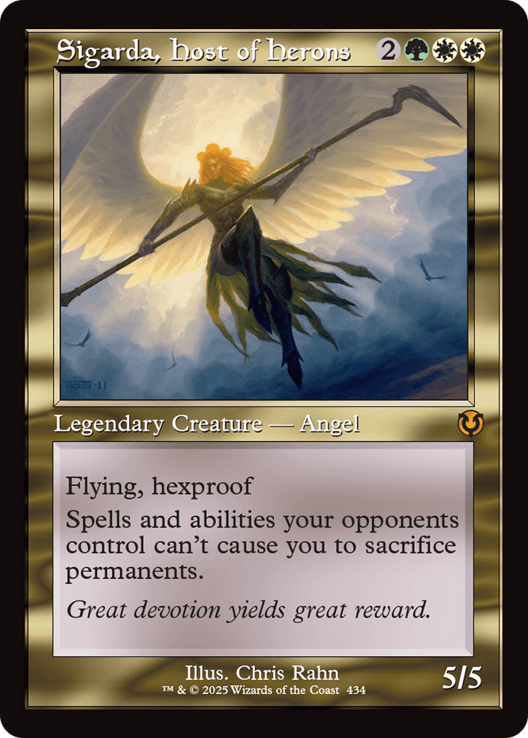 Sigarda, Host of Herons [Innistrad Remastered] MTG Single Magic: The Gathering  | Multizone: Comics And Games