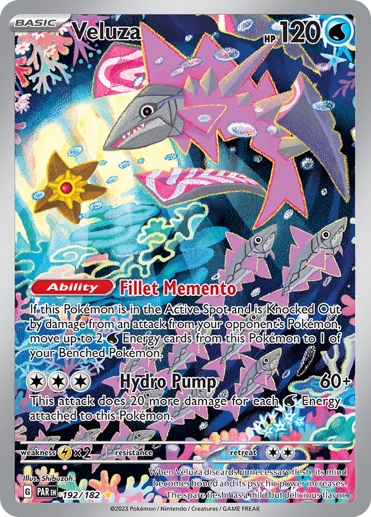 Veluza (192/182) [Scarlet & Violet: Paradox Rift] Pokemon Single Pokémon  | Multizone: Comics And Games