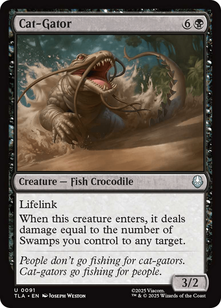 Cat-Gator [Avatar: The Last Airbender] MTG Single Magic: The Gathering  | Multizone: Comics And Games