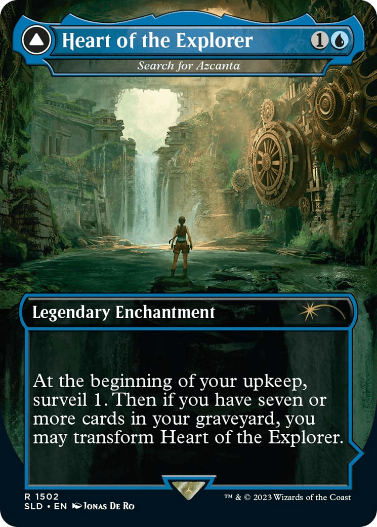 Heart of the Explorer - Search for Azcanta [Secret Lair Drop Series] MTG Single Magic: The Gathering  | Multizone: Comics And Games