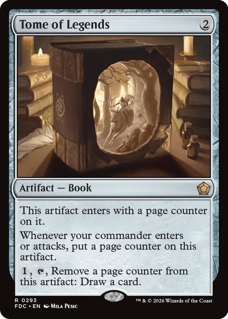 Tome of Legends [Foundations Commander] MTG Single Magic: The Gathering  | Multizone: Comics And Games