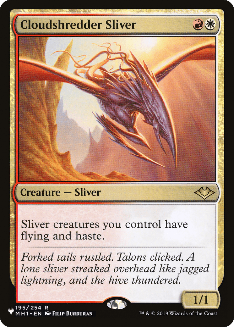 Cloudshredder Sliver (MH1) [The List] MTG Single Magic: The Gathering  | Multizone: Comics And Games